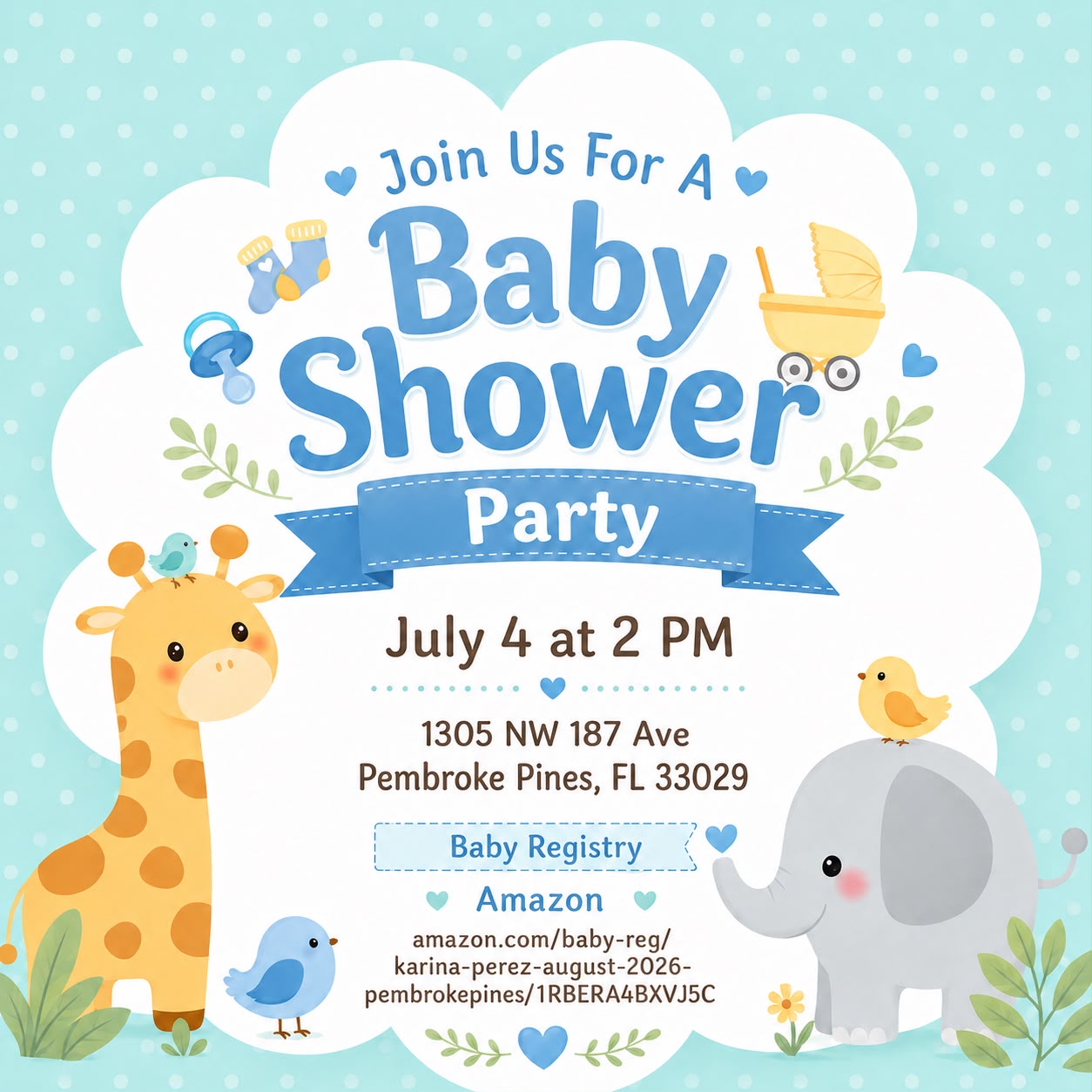 Baby Shower Invitation